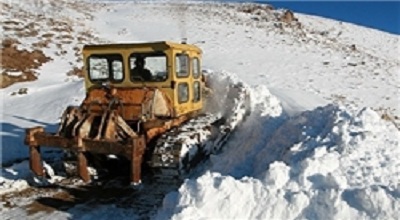 بارش برف در جاده‌های 6 استان/ انسداد 2 محور به علت کولاک شدید