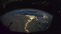 کره زمین در شب+عکس