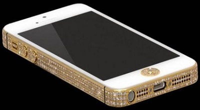 آیفون 5 با روکش طلایی بسیار زیبا و شیک+عکس