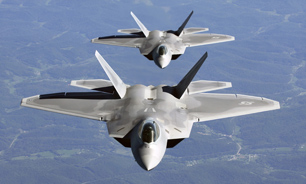 جنگده فوق پیشرفته "F22 Raptor" ، در تور پدافندی ایران + عکس