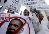 تظاهرات مردم مالزی در اعتراض به سفر باراک اوباما 