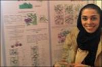 Iranian student wins Poster Award in Spain 