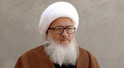 دیدار لاریجانی با آیت الله وحید خراسانی