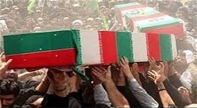  پیکر مطهر ۲ شهید گمنام در دانشگاه آزاد شهرری به خاک سپرده شد