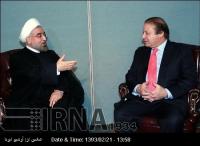 President Rouhani confers with Pakistani PM 