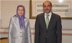 دیدار معارضان سوری با مریم رجوی + عکس