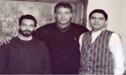 خبرنگارمعروف در کنار حجازی، سال ۷۹ + عکس