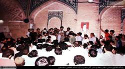 رهبر معظم انقلاب در روزهای موشک‌باران دزفول+عکس