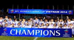 زنان ژاپن قهرمان آسیا شدند