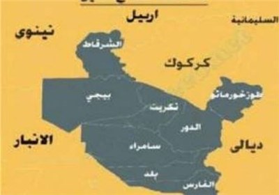 کشف ۱۲ جسد سوخته در نزدیکی سامرا