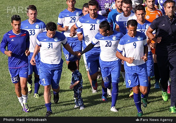 عکس جدید تیم استقلال تهران