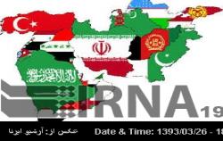 Iran, Arab League in Central Asia and Caucasus 
