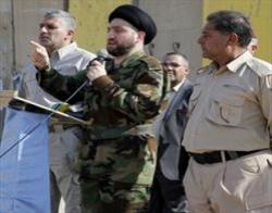 تأکید عمار حکیم بر مجازات خائنان به ملت عراق/مانور نظامی در کربلا