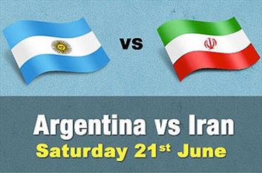 پیش‌بینی هنرمندانه نتیجه بازی ایران-آرژانتین