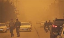 گرد و غبار غلیظ بازهم آسمان تهران را فراگرفت