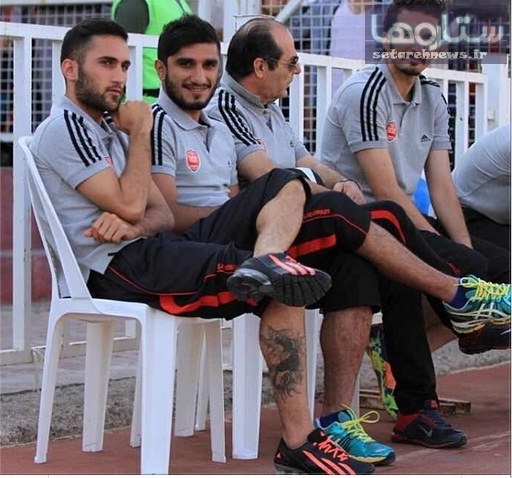 حرکت منشوری ستاره پرسپولیس+عکس