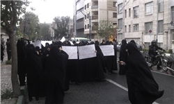 آغاز تجمع عفاف و حجاب روبروی پارک ملت 