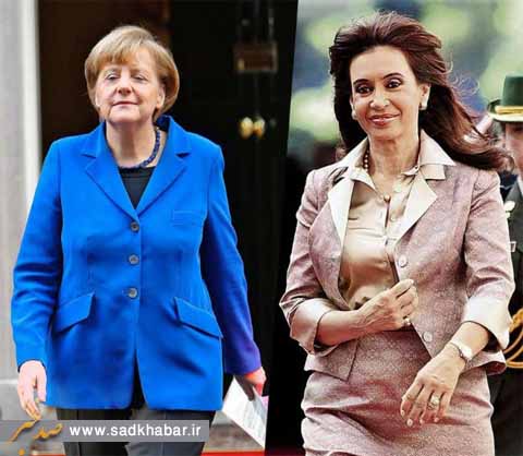 جام‌جهانی ۲۰۱۴ در تسخیر دو زن!+ عکس