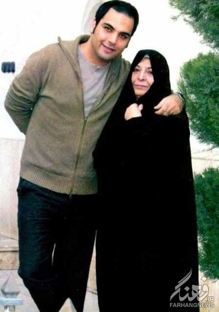 احسان علیخانی در کنار مادرش+عکس