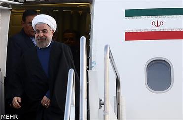 دیدار روحانی با پوتین در اجلاس شانگهای