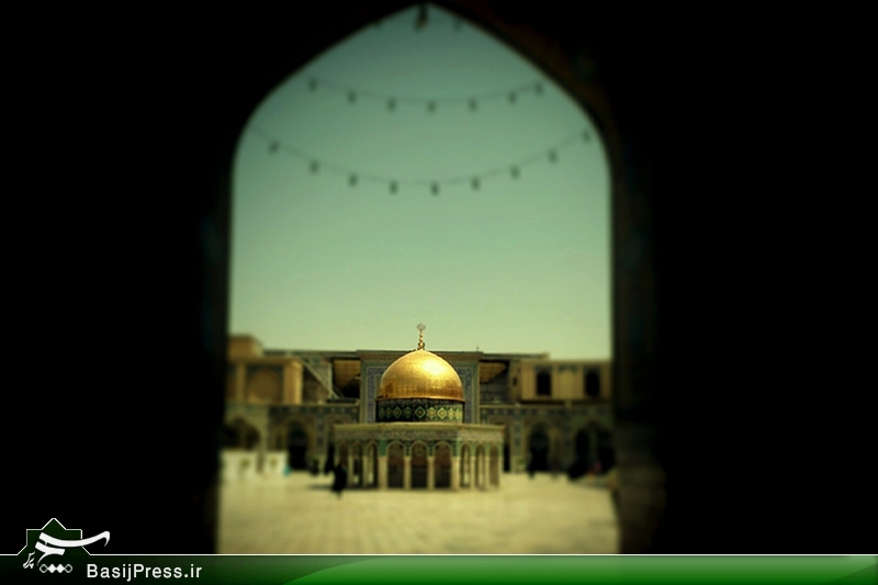 قدس در قلب حرم امام رضا (ع)+عکس