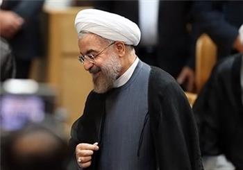 سخنرانی روحانی در راهپیمایی روز قدس