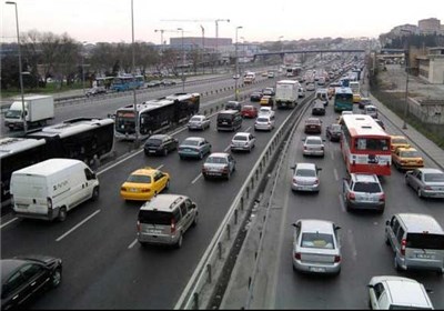 دورهمی پلیس و راننده متخلف 