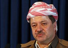نامه مسعود بارزانی به روحانی