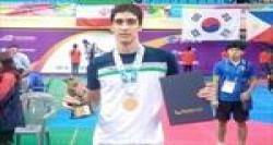Iran athlete strikes gold medal in WTF competitions 