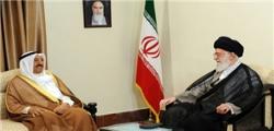 پیام امیر کویت به رهبر انقلاب
