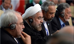 روحانی وارد دوشنبه شد