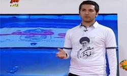اقدام جالب مجری برنامه 
