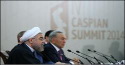 روحانی بر تعامل کشورهای ساحلی دریای خرز تاکید کرد