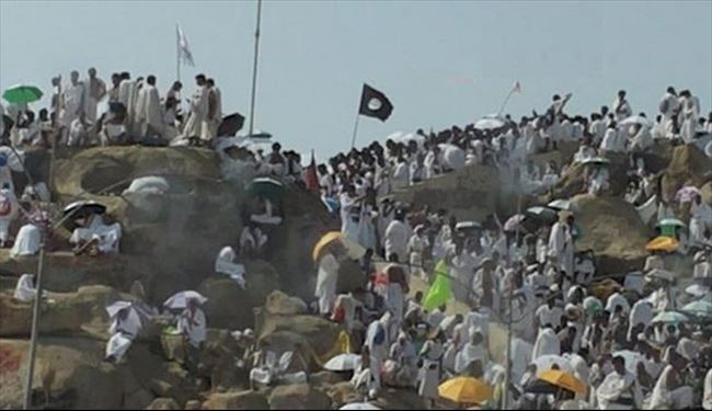 برافراشته شدن پرچم داعش در مناسک حج