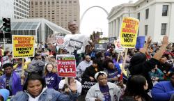ادامه اعتراضات علیه نژادپرستی پلیس آمریکا