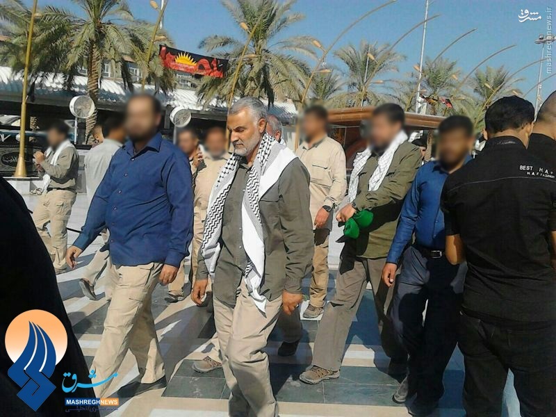سردار  به زیارت فرمانده‌اش رفت/عکس 