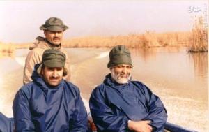 عکس/ حاج آقا قرائتی سوار بر قایق موتوری 