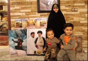 «زهرای بابا»کوچکترین دختر شهید تهرانی مقدم+فیلم