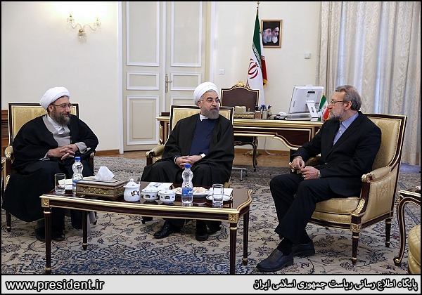 نشست مشترک سران قوا+عکس