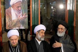 مراسم چهلمین روز درگذشت آیت الله مهدوی کنی+عکس