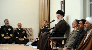 دیدار مسئولان و فرماندهان نیروی دریایی ارتش جمهوری اسلامی ایران