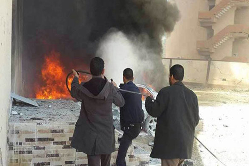 انفجار خودرو بمبگذاری شده در اجدابیا