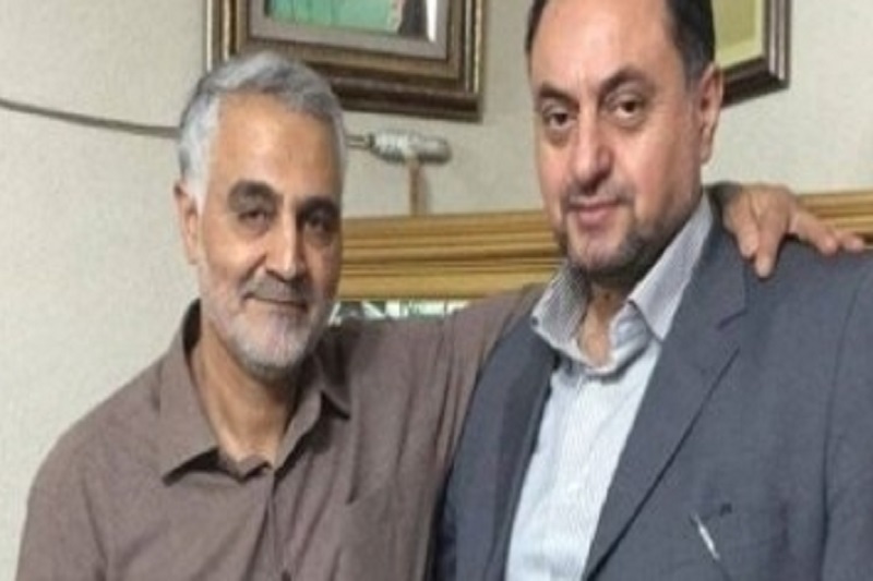 سرتیم محافظان رهبری در کنار سردار+عکس