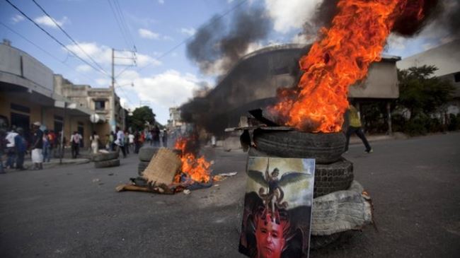 Haiti’s police clash with protesters in Port-au-Prince 