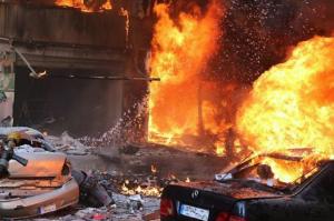 انفجار خودروی بمبگذاری شده در نزدیکی مرزهای سوریه و لبنان