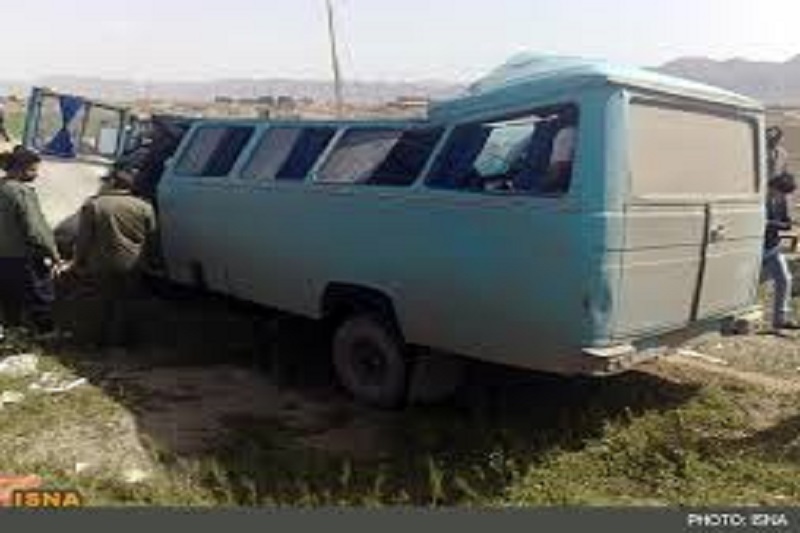 واژگونی مینی‌بوس حامل زائران کربلا