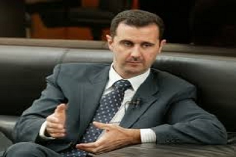 نامه پوتین به دست بشار اسد رسید