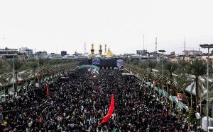 پیاده‌روی اربعین و میلیون‌ها نفر با شعار «ما عاشق مبارزه با صهیونیست‌ها هستیم»
