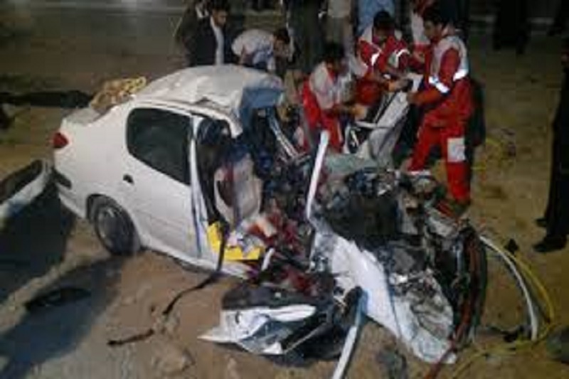مرگ دو زائر کربلا در سانحه رانندگی