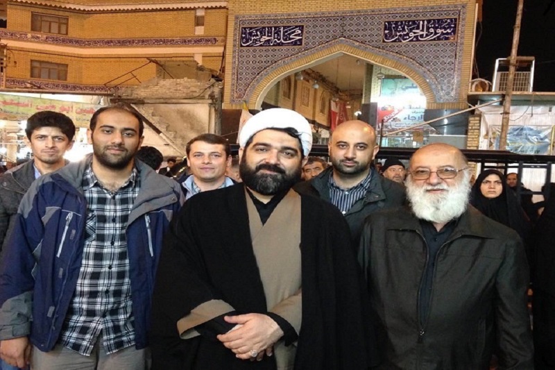 عکس/ شهاب مرادی و چمران در کربلا